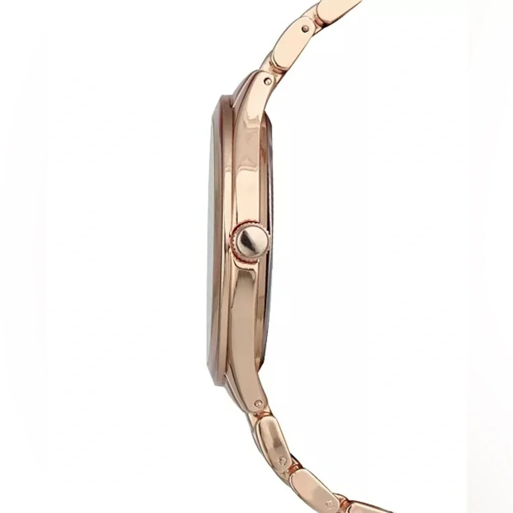 NIB Women's Gold-Tone Bracelet Watch
